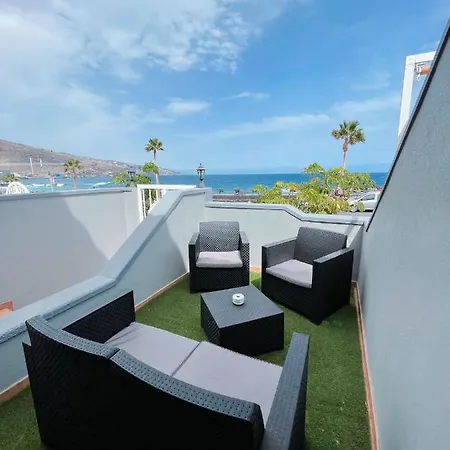 Apartamento Primera Línea De Playa: Vistas Al Mar Candelaria